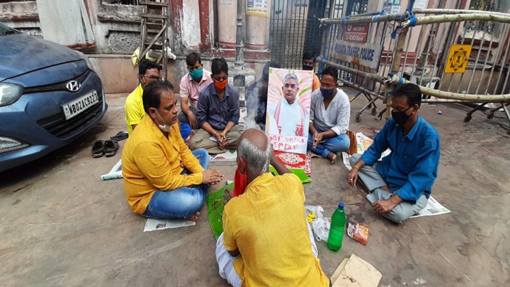 Yajna of BJP in different parts of the state to cure Dilip Ghosh