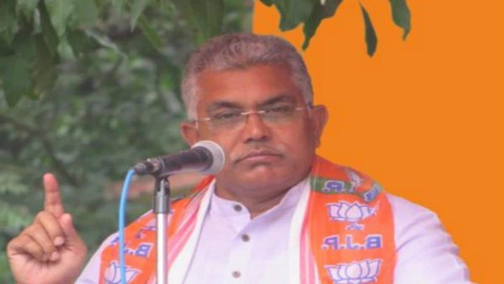 Dilip Ghosh returned home after losing Corona