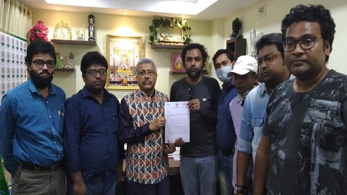 Memorandum to the MLA demanding immediate passage of the Bhumiputra Protection Act  for bangla pokhho