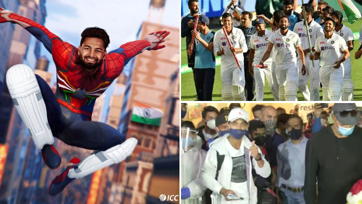 Indian cricketers returned home from long Australia tour