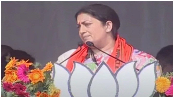 Smriti attack's Mamata