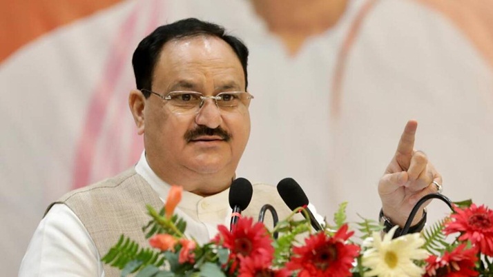 Today JP Nadda is back in the state
