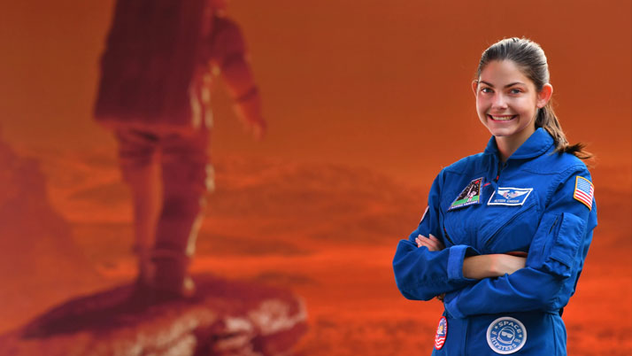 Alyssa life sacrifice for NASA Mars wish