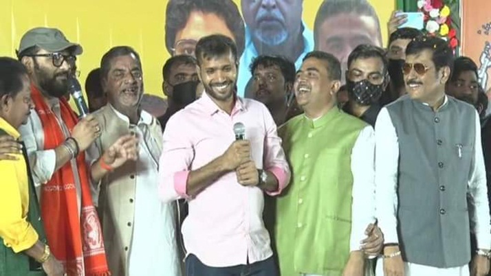 Former fast bowler in BJP
