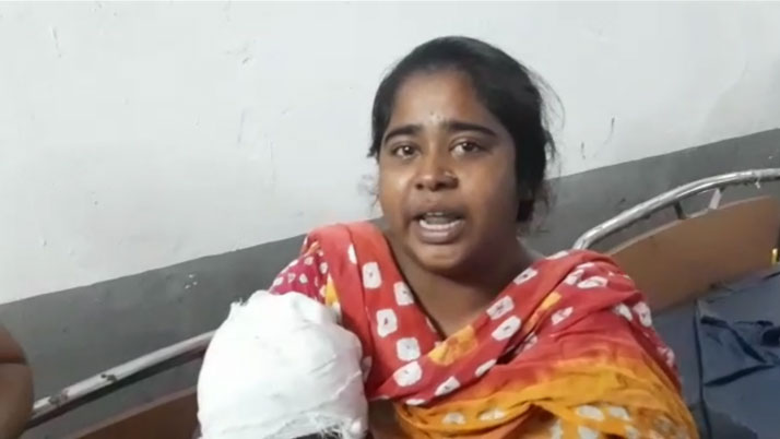 A child was killed and another injured in a bomb blast in Burdwan