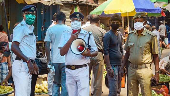 Kolkata police cracks down on corona infections, arrests 167 persons in one day