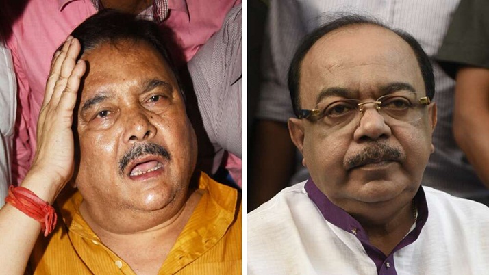 Sick Madan and Shovon, admitted to SSKM Hospital
