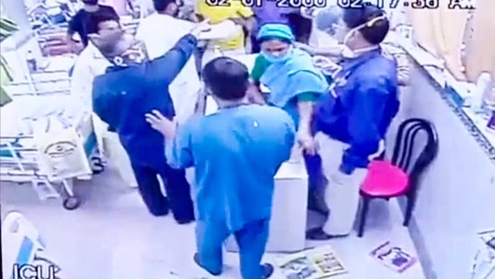 Patient dies due to medical negligence, beating of doctor and vandalism in nursing home