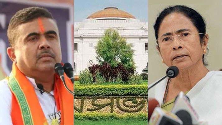 "Like the arrogance of 235, the arrogance of 213", the sharp sneer of Suvendu Adhikari