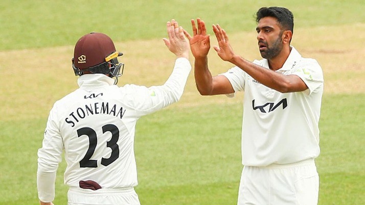 Ravichandran Ashwin got 6 wicket in County Cricket