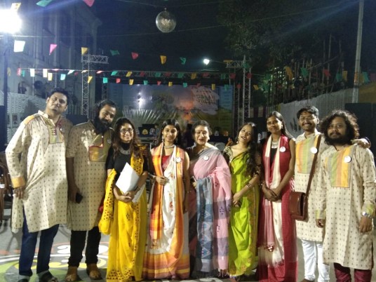 Shimla A Bong positive doing a special program on birthay