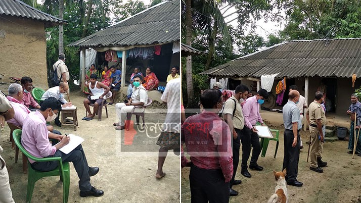 The houses of the grassroots activists returning from Nabagram were searched by the CBI
