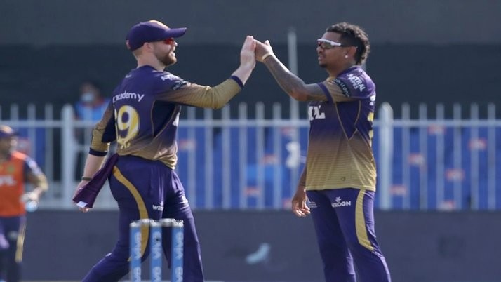 Sunil Narine play big role for Knight Riders win.