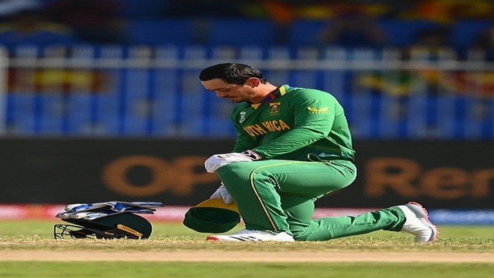 Quinton De Kock join anti-apartheid protest, South Africa won