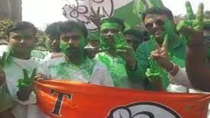By Election: Counting underway, Trinamool ahead in four centers, festival begins