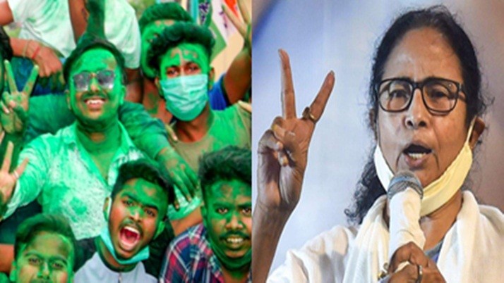 Byelection-TMC: Trinamool wins in all four centers of the state, Mamata's message of development