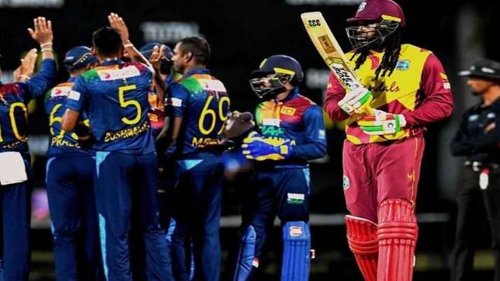 Last year's world champions lost to Sri Lanka
