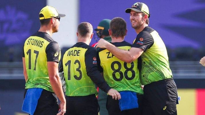 Australia beat West Indies by 8 wicket.