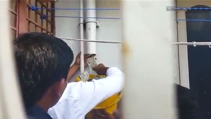 Money is coming out of Karnataka when the water tap is opened!