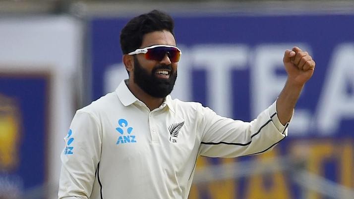 Jim Laker, Anil Kumble's credit touch Ajaz Patel