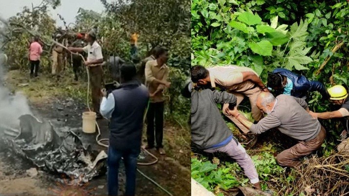MI-17 Crash: Army helicopter crashes in Coonoor, at least four dead, alarming Army Chief Bipin Rawat