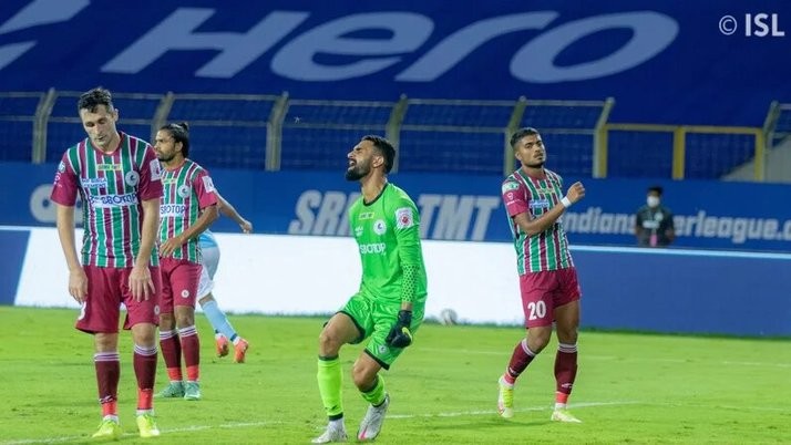 ATK Mohun Bagan vs Chennain FC match draw in  ISL.