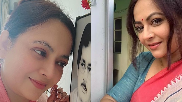 Anxious actress Sreelekha without father
