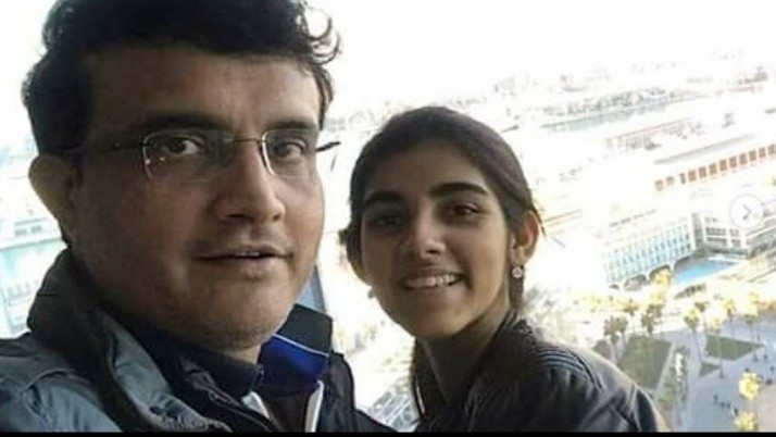 Sourav Ganguly's daughter Sana Covid positive.