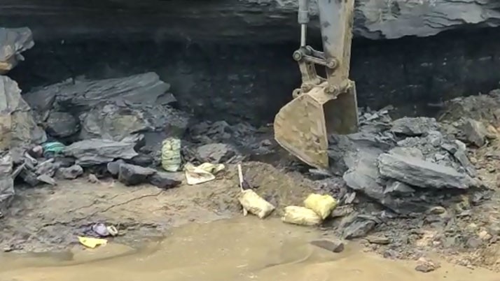 Terrible accident at the coal mine, killing four people in the mining area