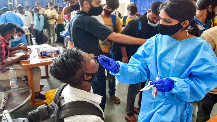 Although the number of infected is reduced, the rate of infection is increasing!