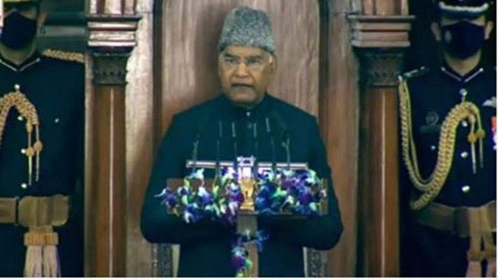The budget session began with the President's speech