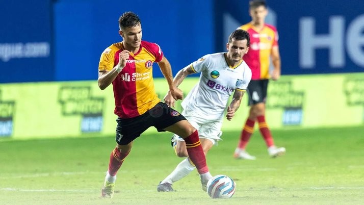 SC East Bengal lost to Kerala Blasters by 1-0.