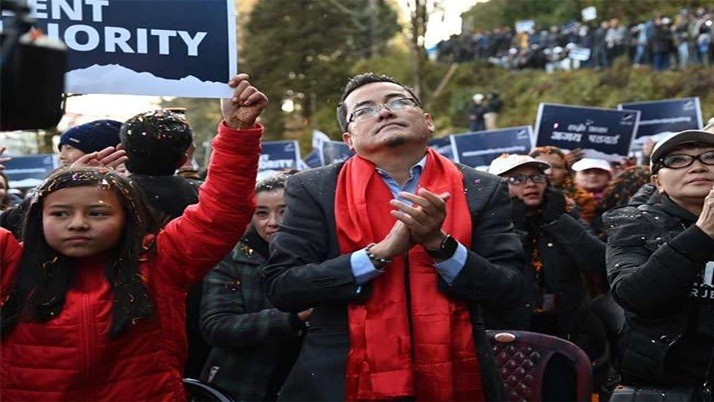 After the removal of the Gurungs, Hamro's party Win at Darjeeling