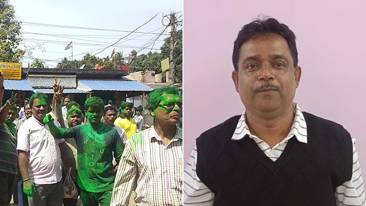 huge win by tmc candidates in katwa municipality while anubrata mondals devote lose