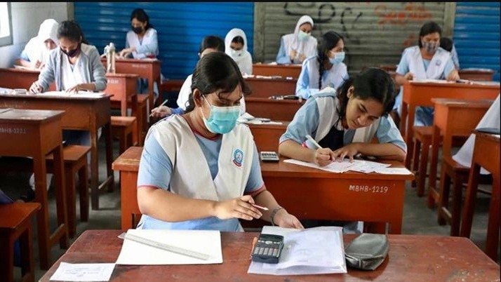 After passing the Corona-Wavel, the Secondery Board examination started today