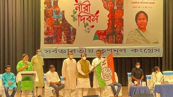 Joy Prakash Majumder got the new post by joining the TMC