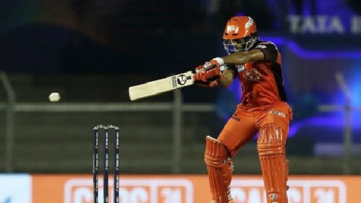 The Kolkata Knight Riders were blown away by a storm of Rahul Tripathy  bat