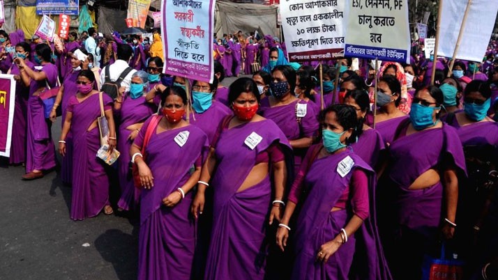 State Asha staff recruitment on secondary side