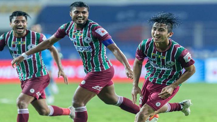 Mohun Bagan defeated the Indian team in the preparation match