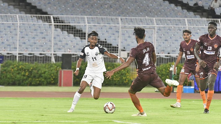 Mohammadan Sporting's dream of winning the I-League after losing to Gokulam was shattered
