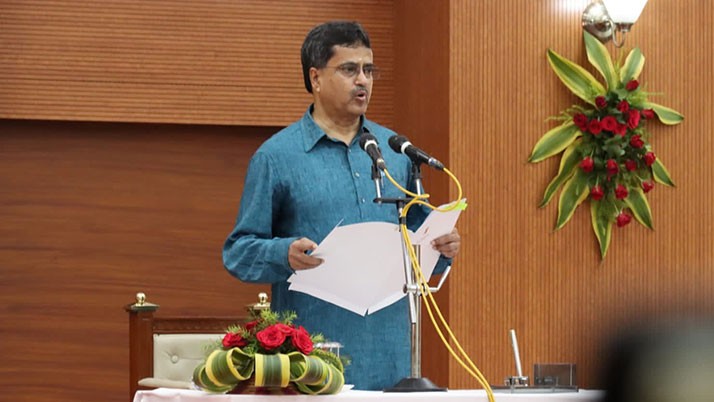 Manik's oath in Tripura, disgruntled ministers of BJP absence in the oath taking programme