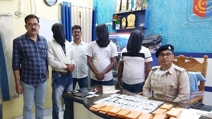 Khagragarh in Burdwan headlines again, counterfeit note making equipment recovered, three arrested