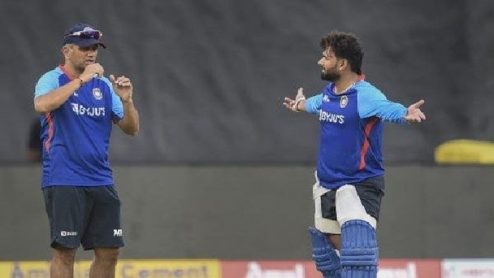 Why Dravid's special class with Rishabh before 4th Match  in the series?