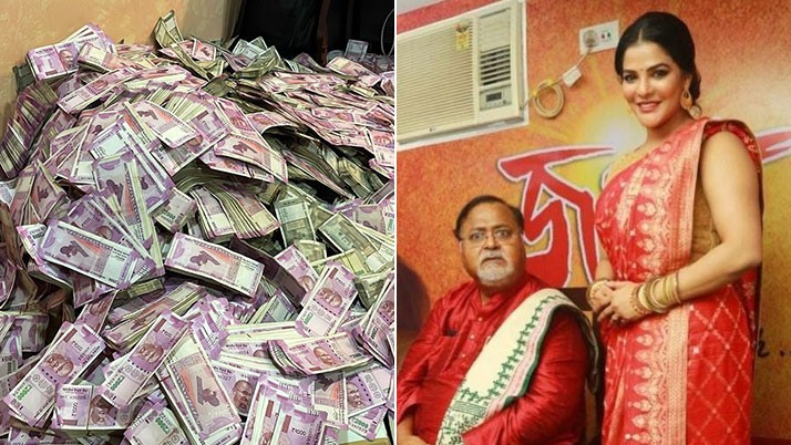 Crores of rupees, foreign currency recovered from flat of woman close to minister in Khas Kolkata by ED
