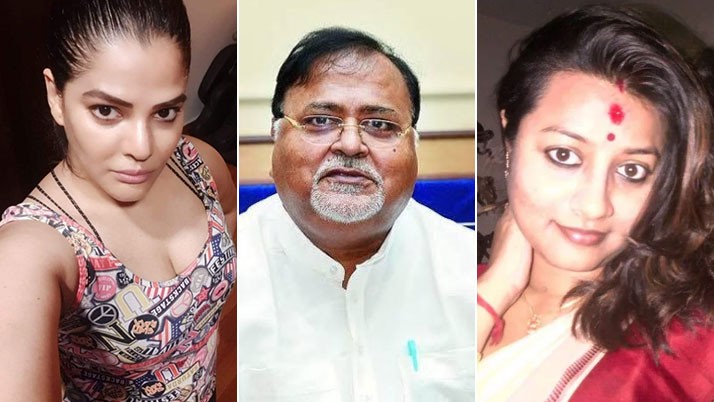 Embarrassed team with Partha's Girlfriend! Arpita, Monalisa... and who else?