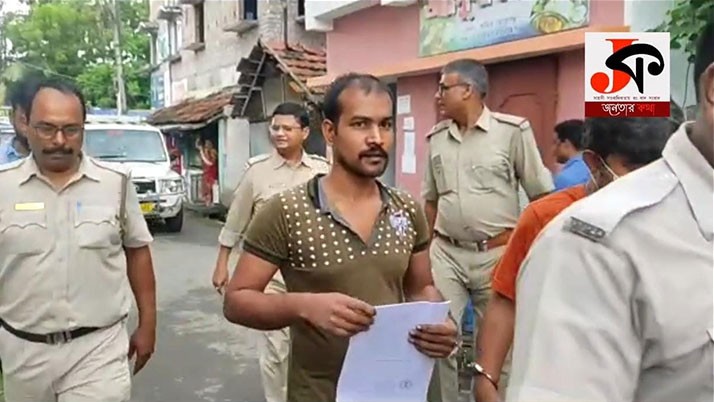 Sessions Judge of Kalna Court sentenced the husband to life sentence for killing his wife by hitting her on the head with a shovel.