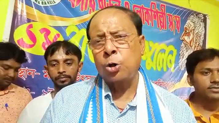 The Minister's assurance to stand by the folk artists at the event