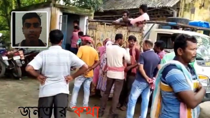A youth died in a head-on collision between a tractor and a scooty in Monteshwar Jairampur
