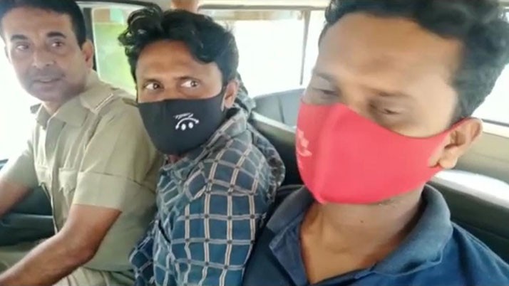 A large amount of brewed liquor was seized, two brewers were arrested