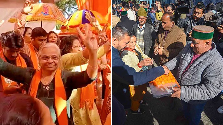 New history in ocher storm in Gujarat, lotus storm in Himachal